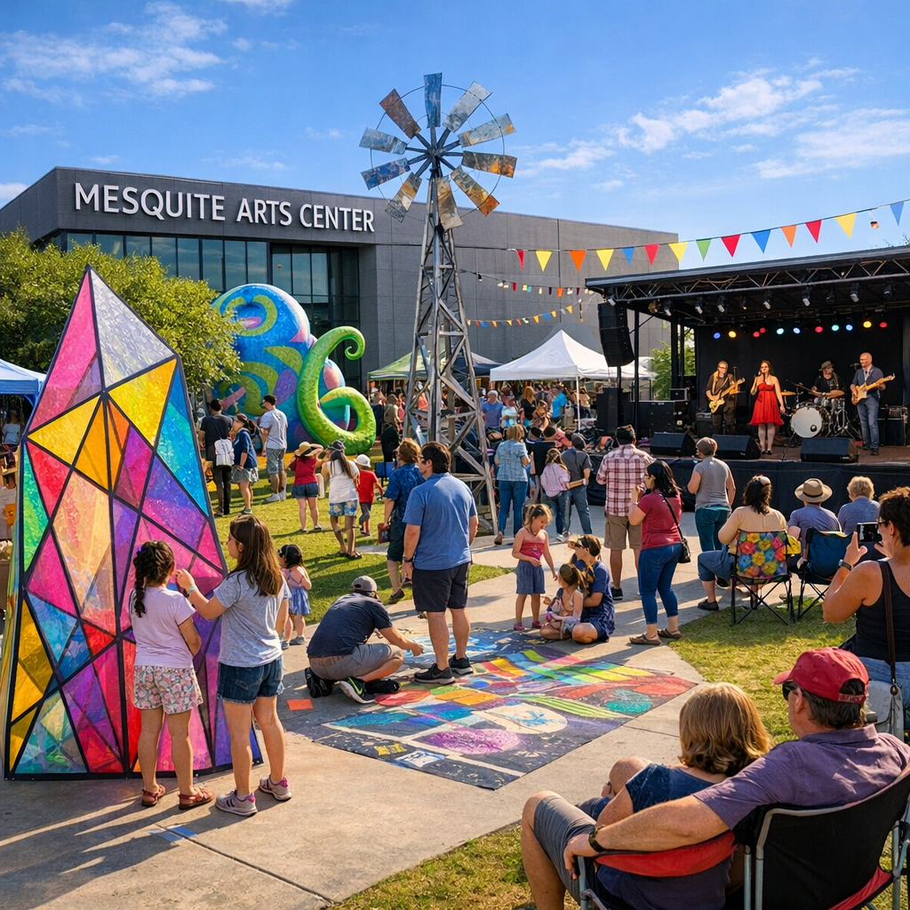 Exploring Mesquite’s Vibrant Arts and Culture Scene